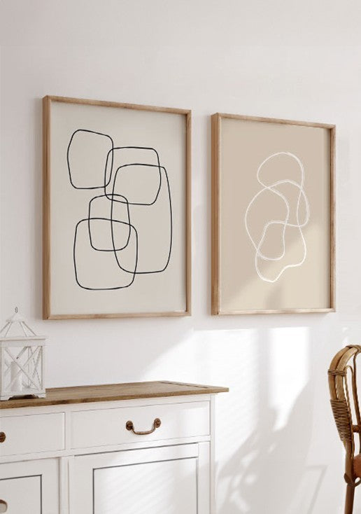 Kit 2 Quadros