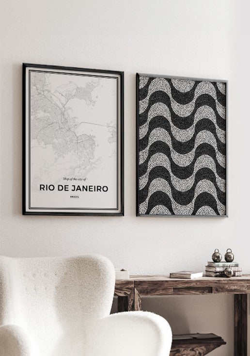 Kit 2 Quadros Rio do Janeiro