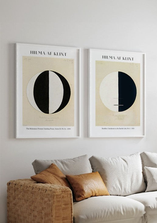 Kit 2 Quadros Hilma Af Klint I
