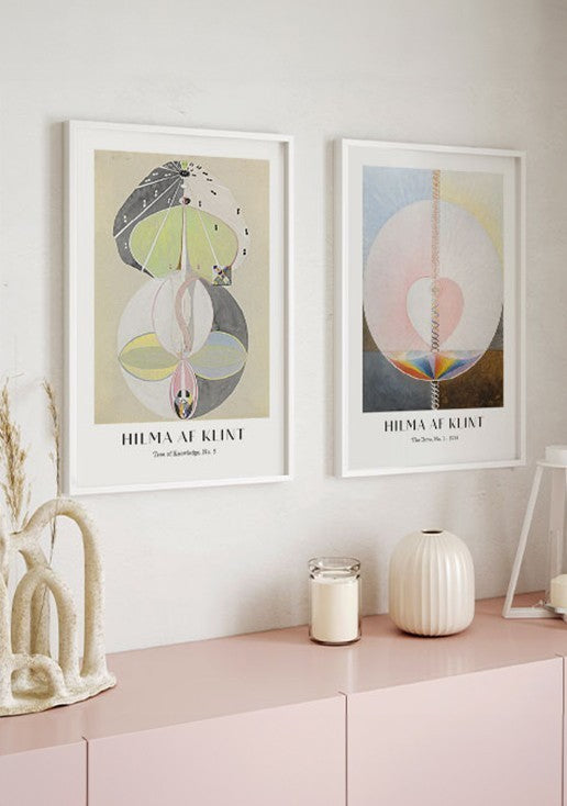 Kit 2 Quadros Hilma Af Klint II