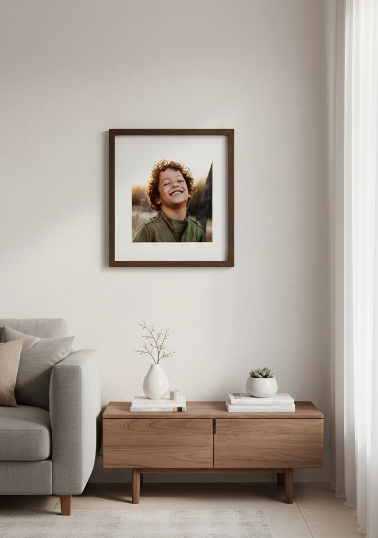 Quadro Personalizado com Foto Quadrado