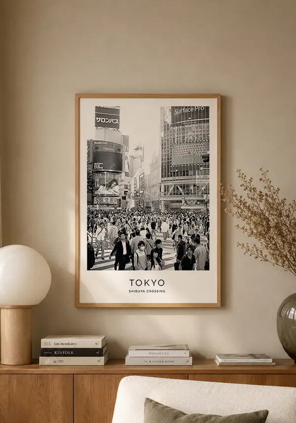 Quadro de Tóquio - Shibuya Crossing