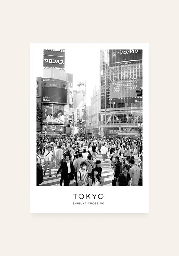 Quadro de Tóquio - Shibuya Crossing