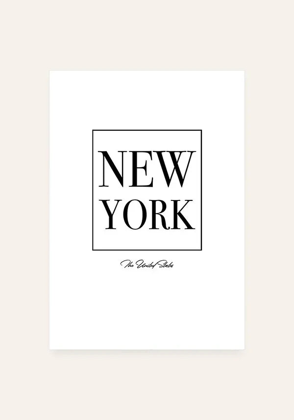 Quadro New York (Nova Iorque)