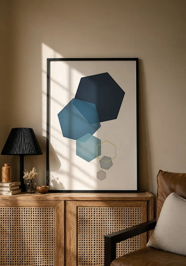Quadro Hexágonos