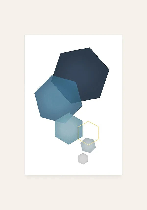 Quadro Hexágonos