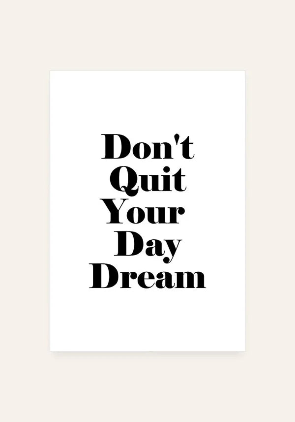 Quadro Don't Quit Your Dream