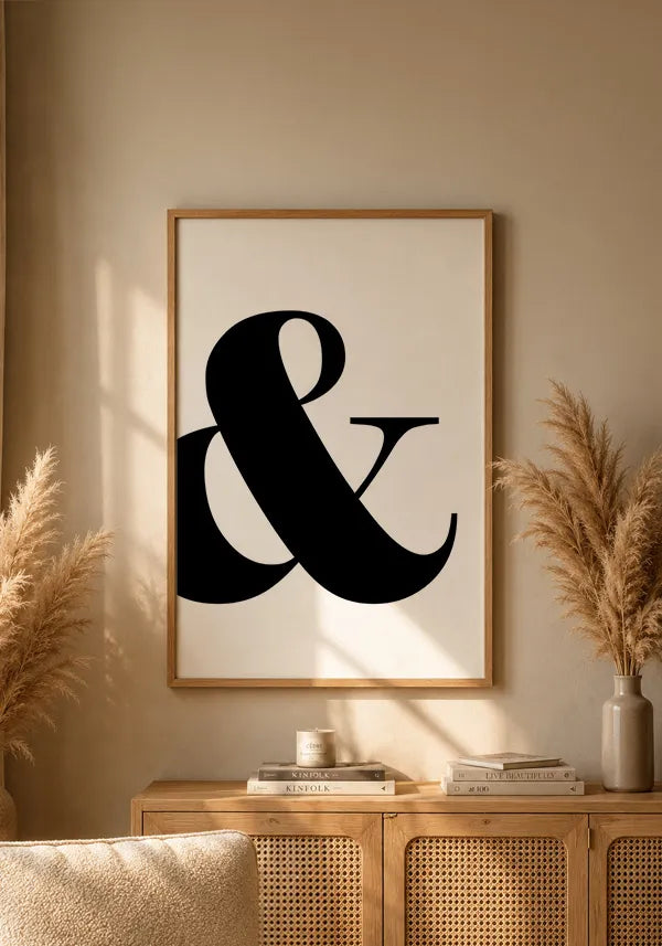 Quadro "&" - E comercial