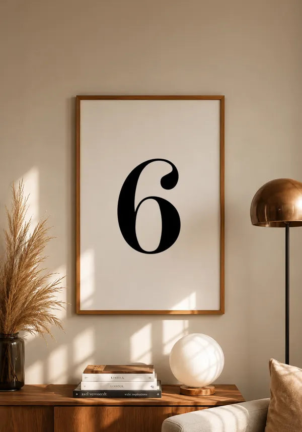Quadro Minimalista Número 6