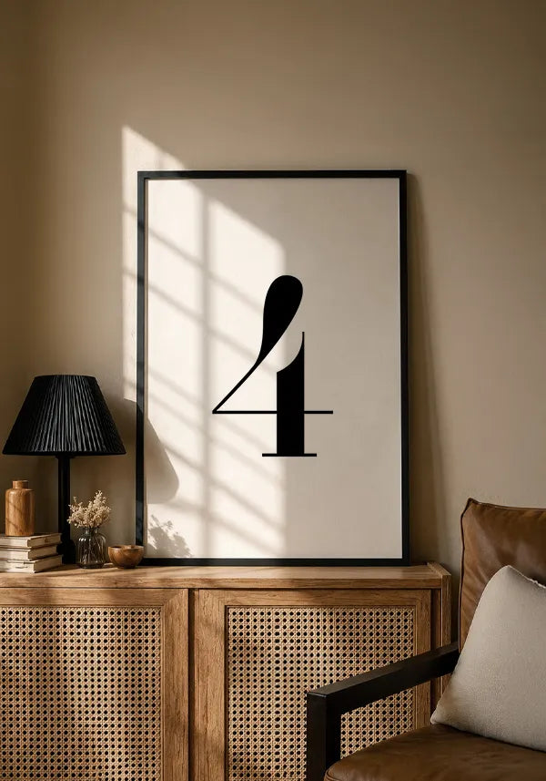 Quadro Minimalista Número 4