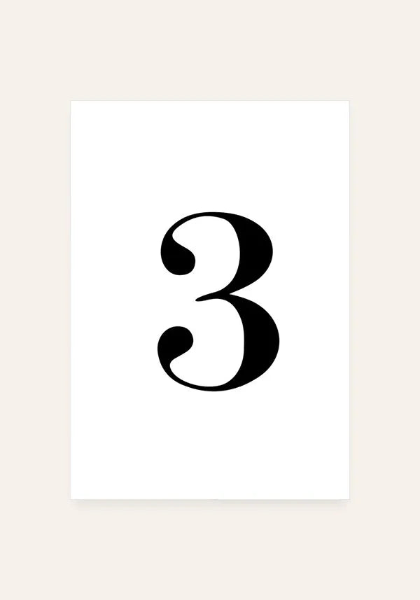 Quadro Minimalista Número 3