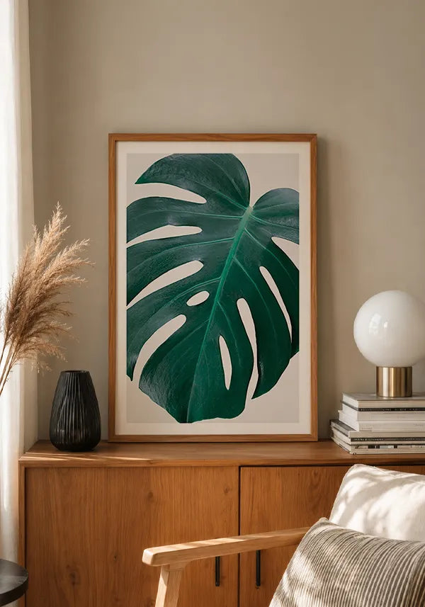 Quadro Monstera Detalhe