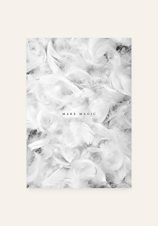 Quadro Penas - Make Magic