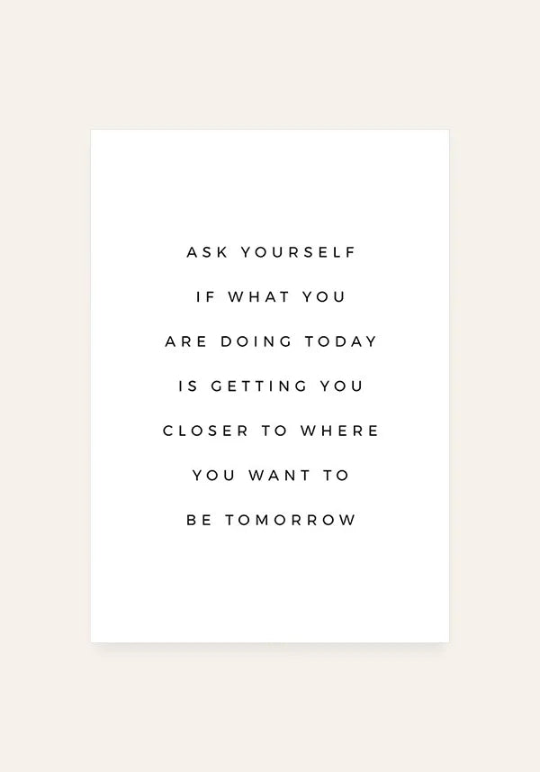 Quadro Ask Yourself