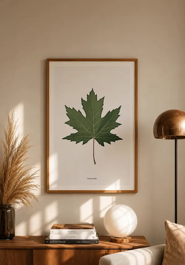 Quadro Folha de Maple
