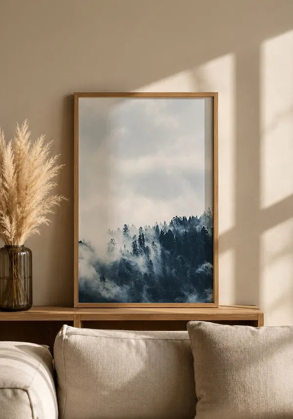 Quadro Floresta Nublada