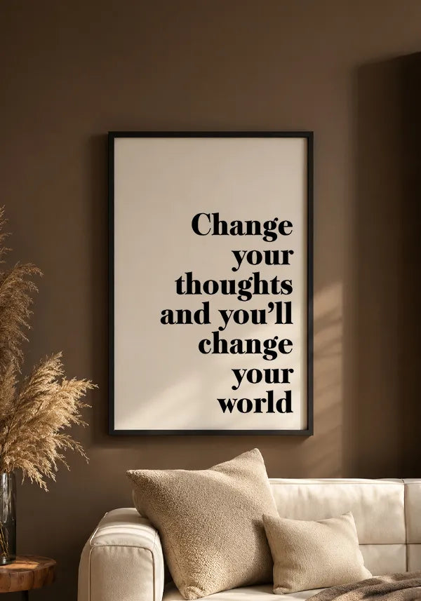 Quadro Change Your World