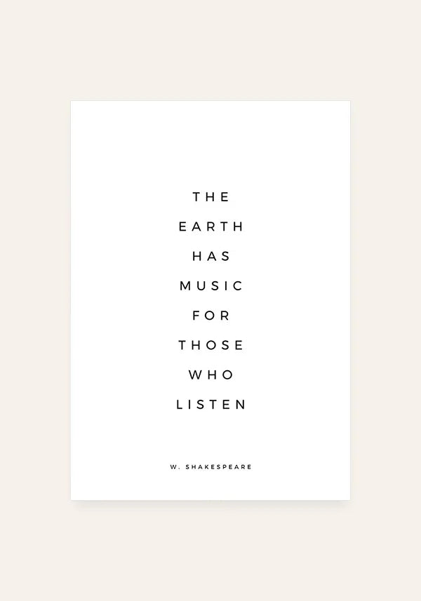Quadro Earth Has Music