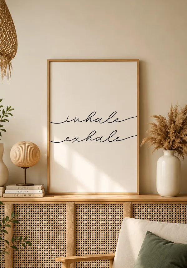 Quadro Work Hard Gorgeous Exhale