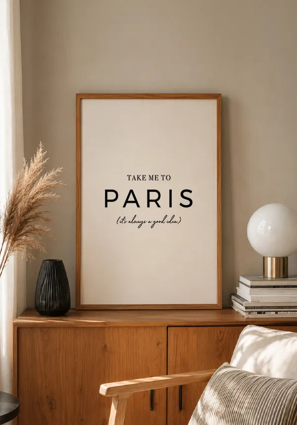 Quadro Take Me To Paris