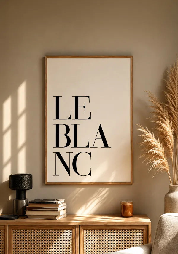 Quadro Le Blanc