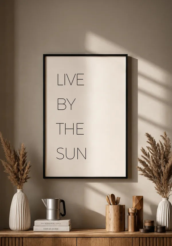 Quadro Live By The Sun