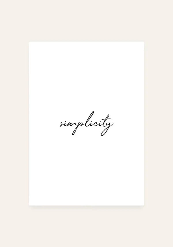 Quadro Simplicity