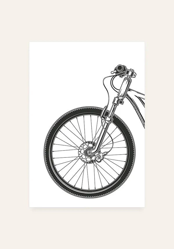 Quadro Bicicleta Dianteira