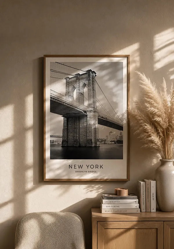 Quadro de Nova York - Brooklyn Bridge