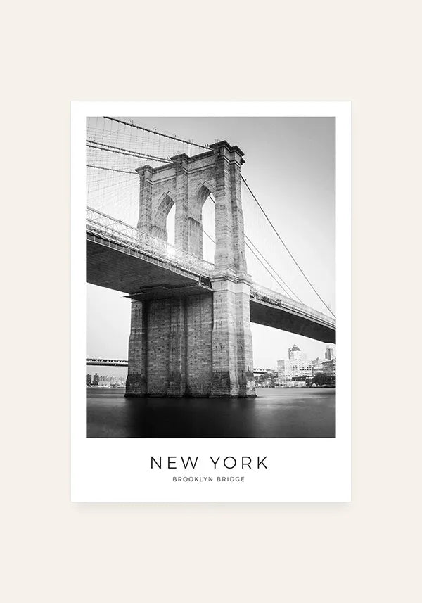 Quadro de Nova York - Brooklyn Bridge