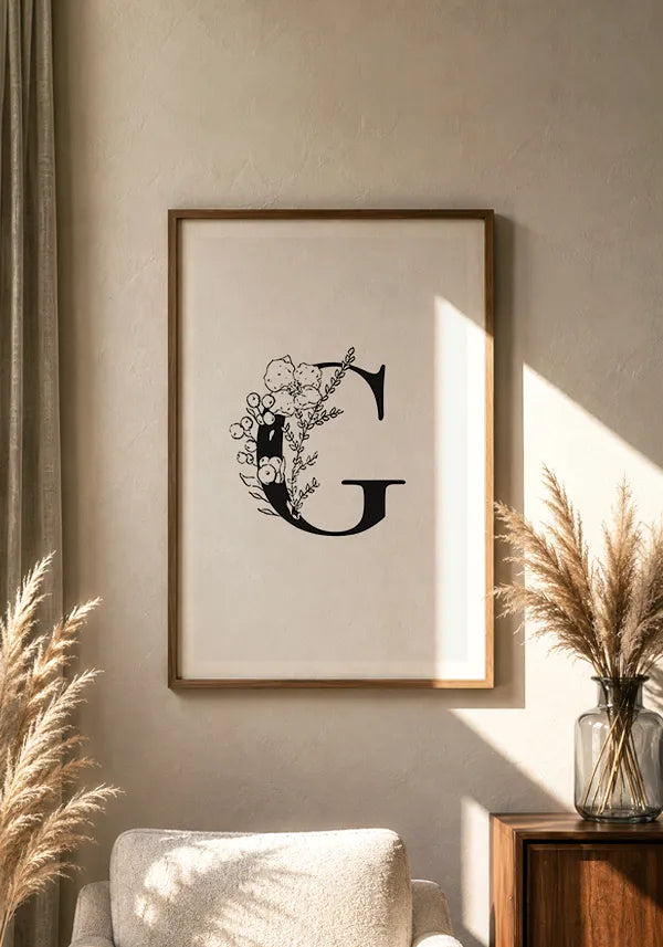 Quadro Letra G