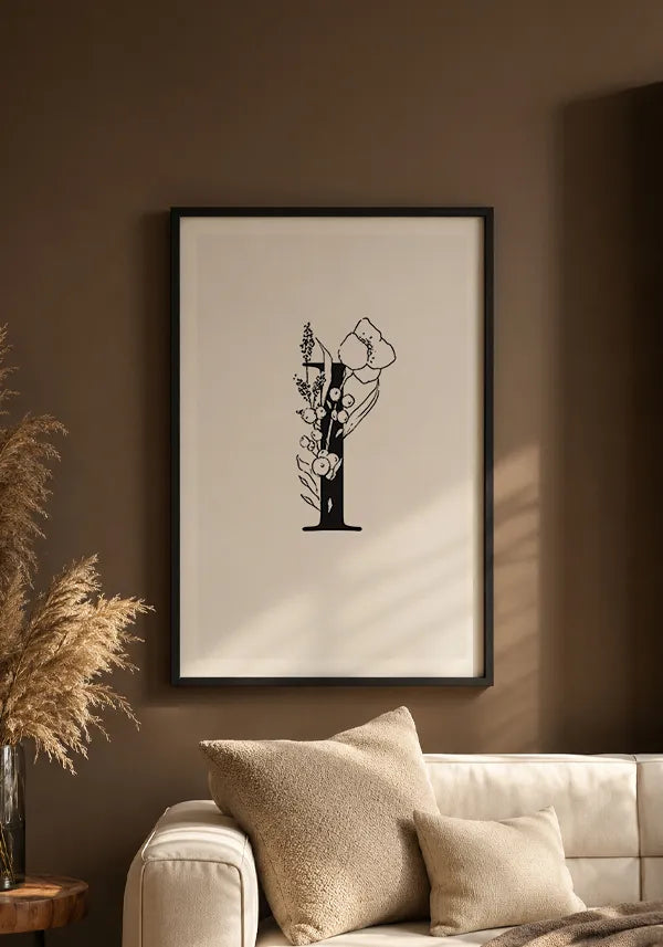Quadro Letra I
