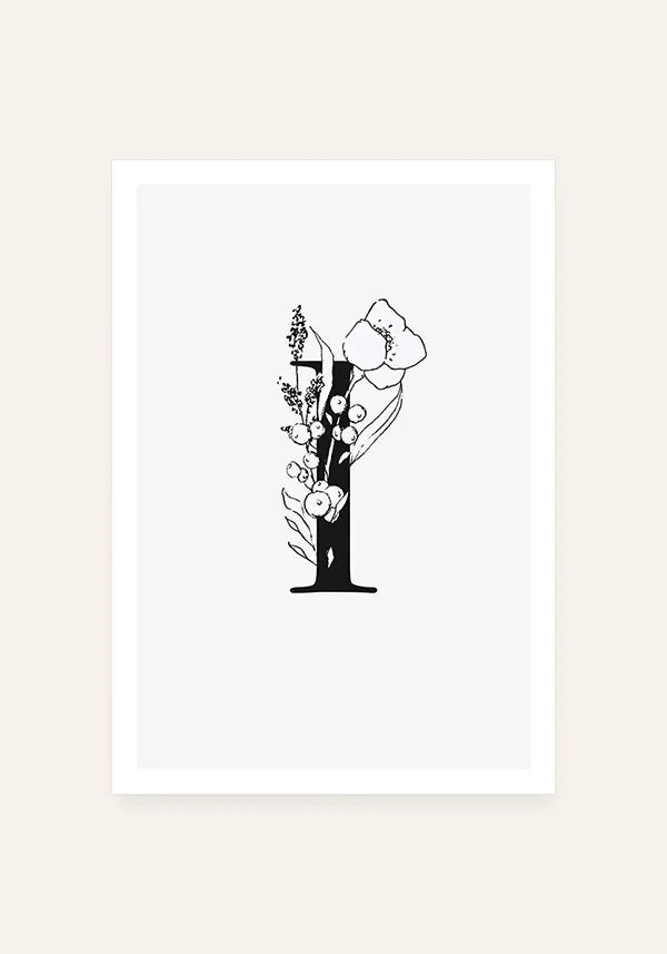 Quadro Letra I