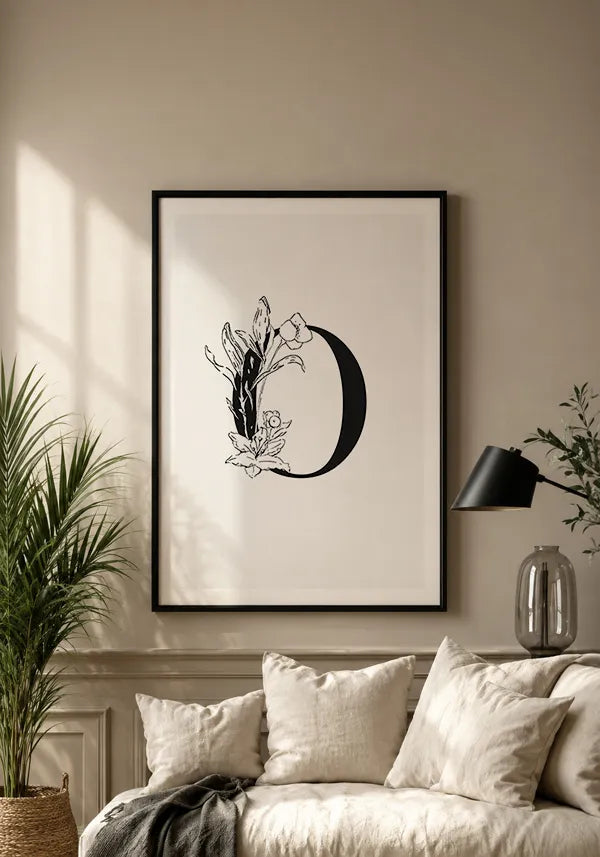 Quadro Letra O
