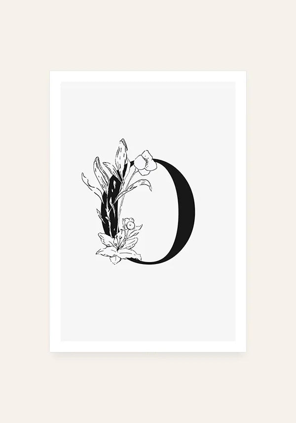Quadro Letra O
