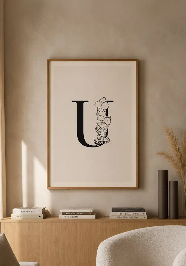 Quadro Letra U
