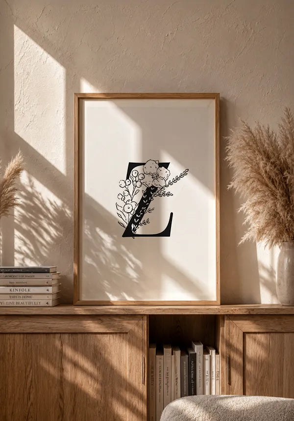 Quadro Letra Z