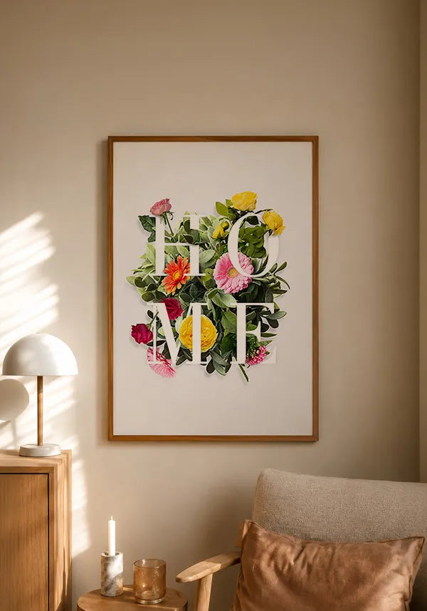 Quadro Floral Home