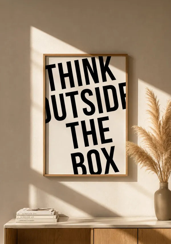Quadro Think Outside The Box