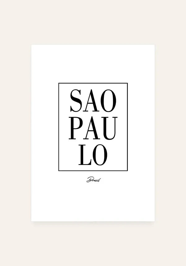 Quadro de São Paulo