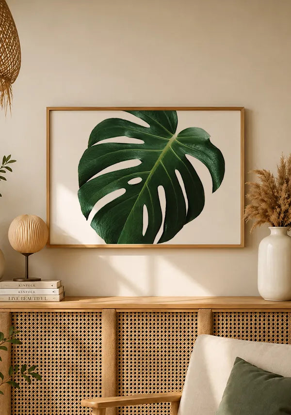 Quadro Costela de Adão Fundo Branco Horizontal
