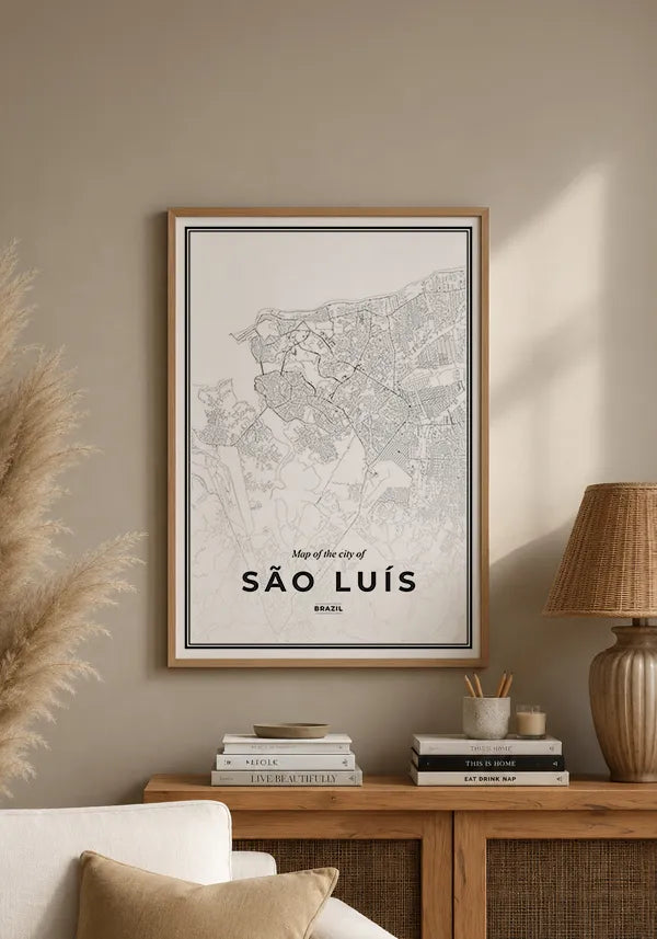 Quadro Mapa de São Luiz