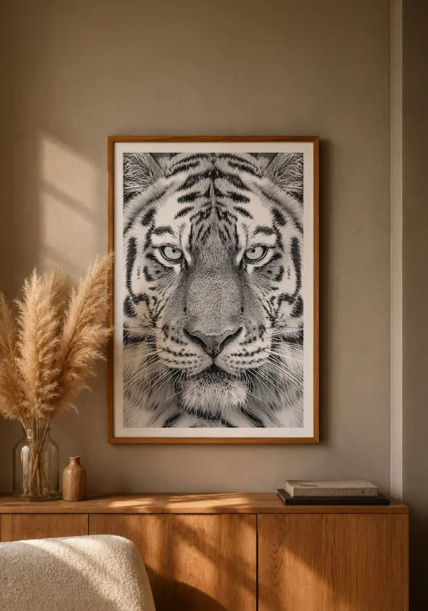 Quadro Decorativo Tigre