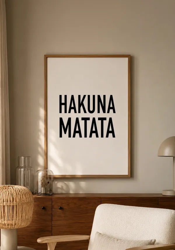 Quadro Hakuna Matata