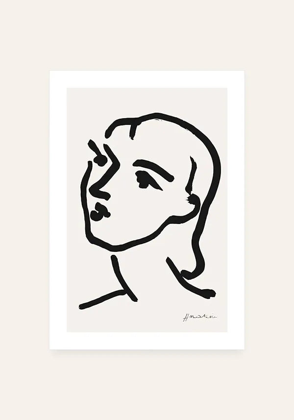 Quadro Matisse Coleção Traços I - Nadia