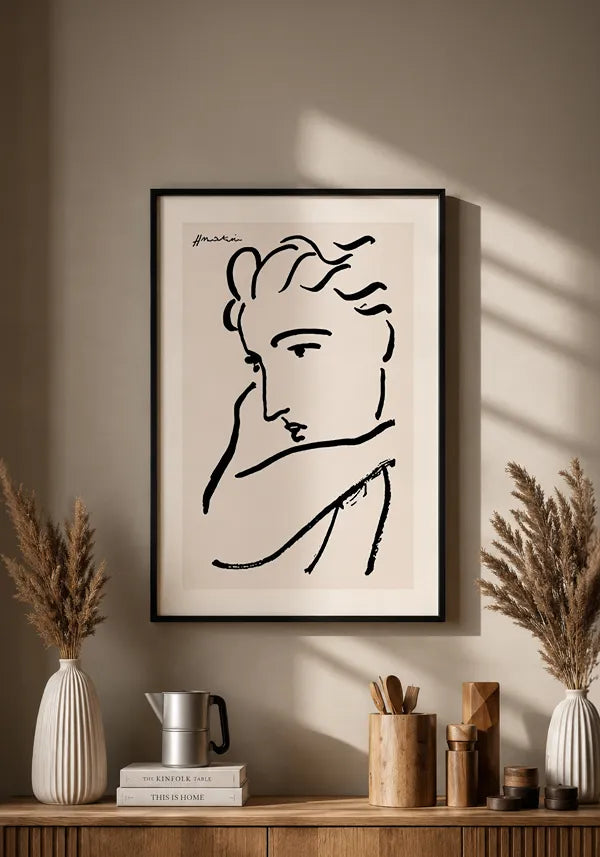 Quadro Matisse Coleção Traços II