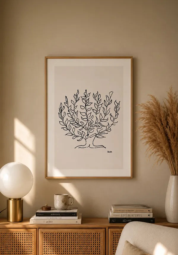 Quadro Matisse Coleção Traços IV