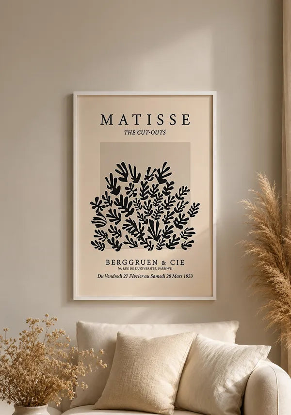 Quadro Matisse Coleção Cut-Outs I - La Gerbe