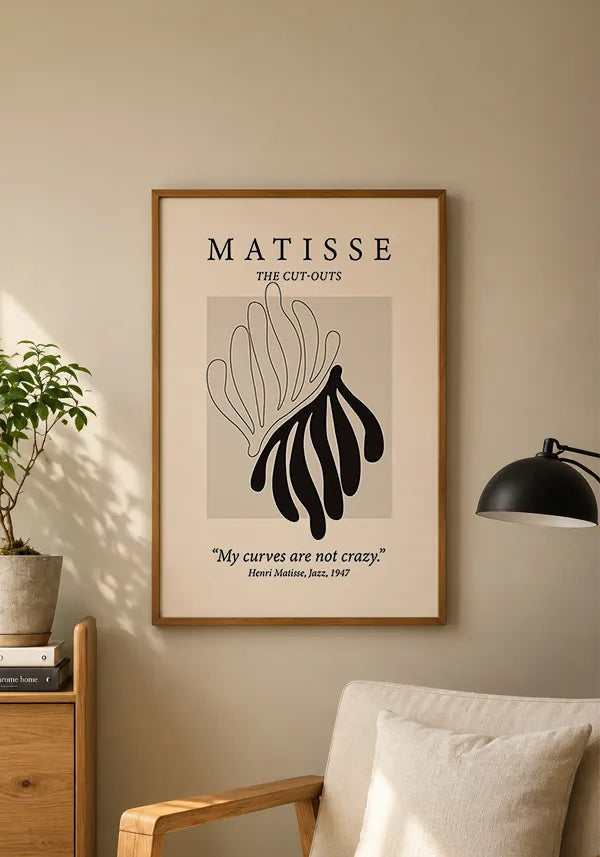 Quadro Matisse Coleção Cut-Outs II - Folhas
