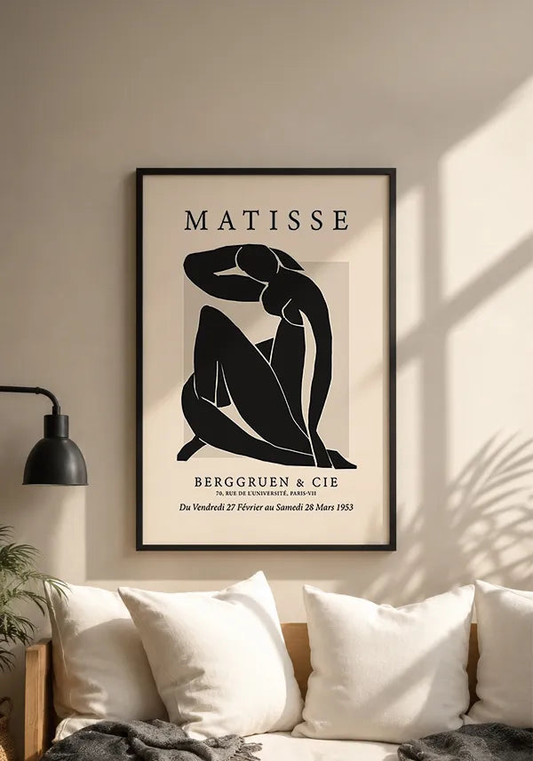 Quadro Matisse Coleção Cut-Outs III - Blue Nude